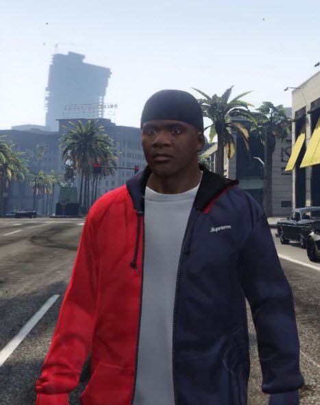 Supreme 2-Tone Hooded Sideline Jacket - GTA5-Mods.com